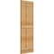 Ekena Millwork Joined Board-n-Batten Shutters, Rough Sawn Western Red Cedar, 26 7/8W x 75H, PR RBJ06S26X075RWR - alternate 4